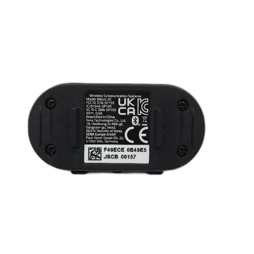 Sena 1 Piece BiKom 20 Cycling Communication System Lightweight Demo