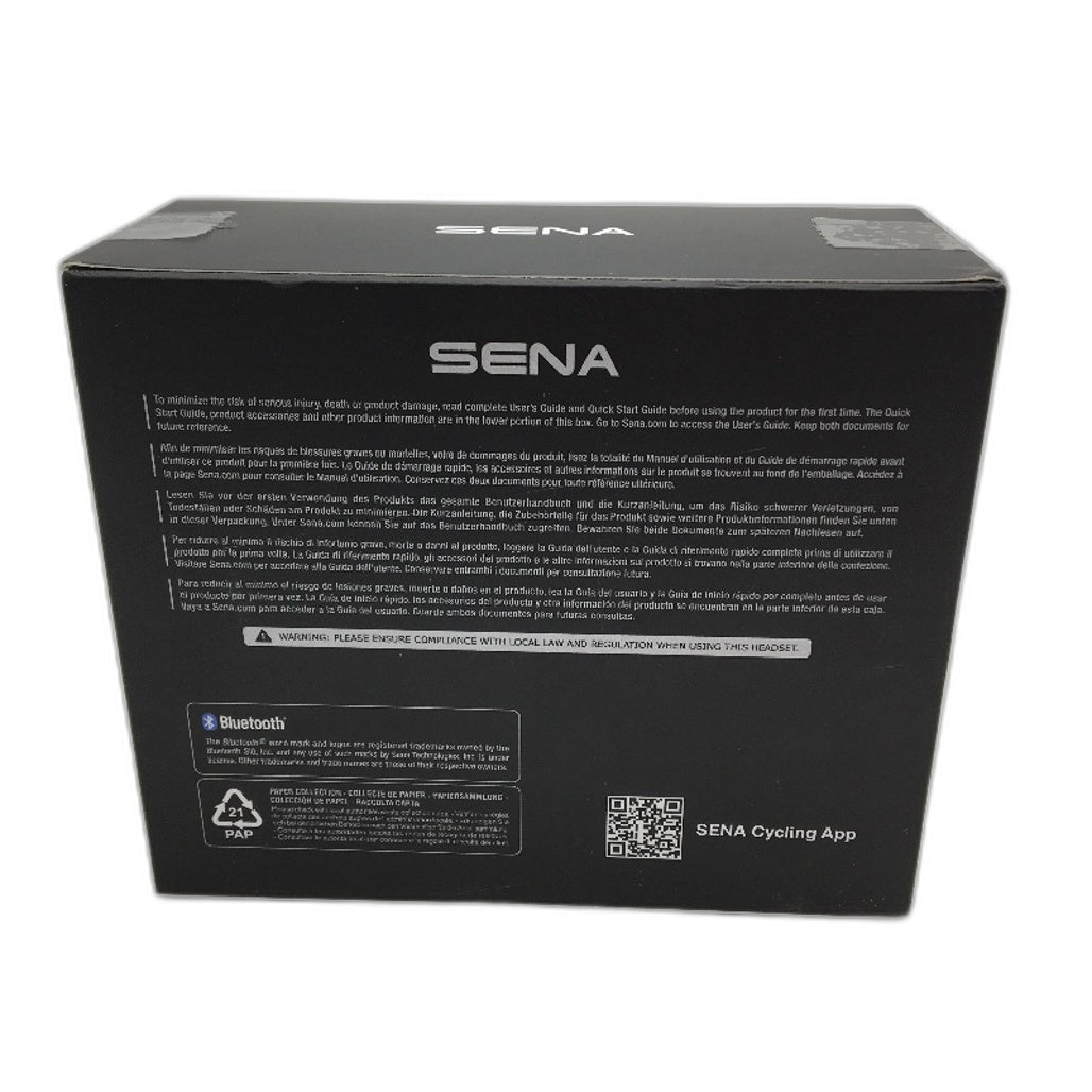 Sena 1 Piece BiKom 20 Cycling Communication System Lightweight Demo