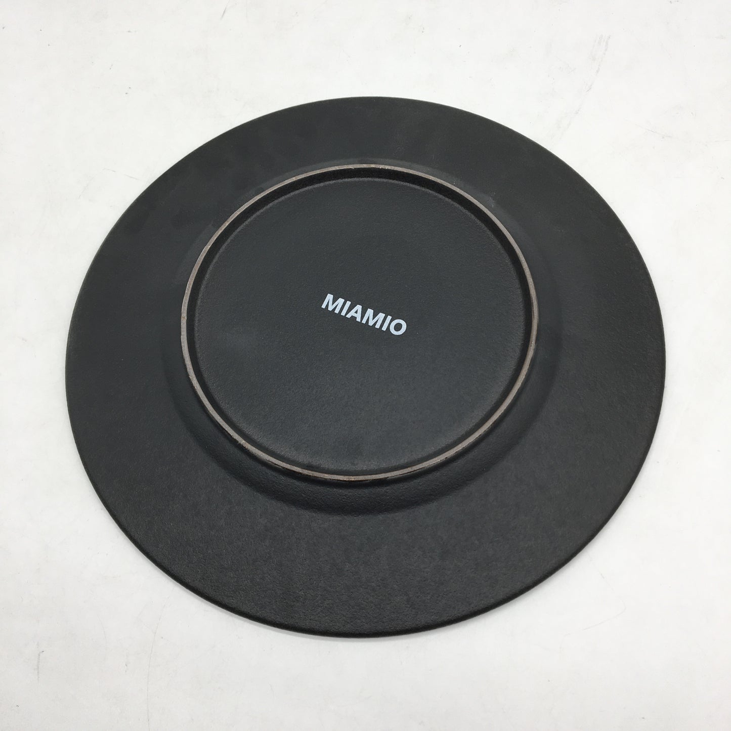 Miamio Set Of 4 Ceramic Oasis Collection Big Plates Textured NEW