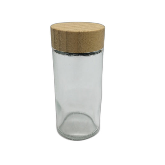 Savvy & Sorted 24 Set Glass Spice Jars With Labels & Bamboo Lids NEW