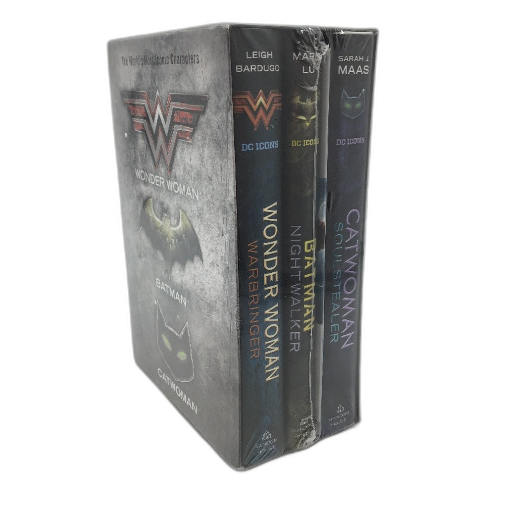 Random House The DC Icon Series 3 Hardcover Boxed Set By Bardugo Lu Mass NEW