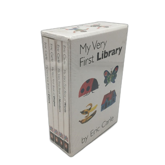 My Very First Library By Eric Carle 4 Book Boxed Set Ages Baby+ NEW