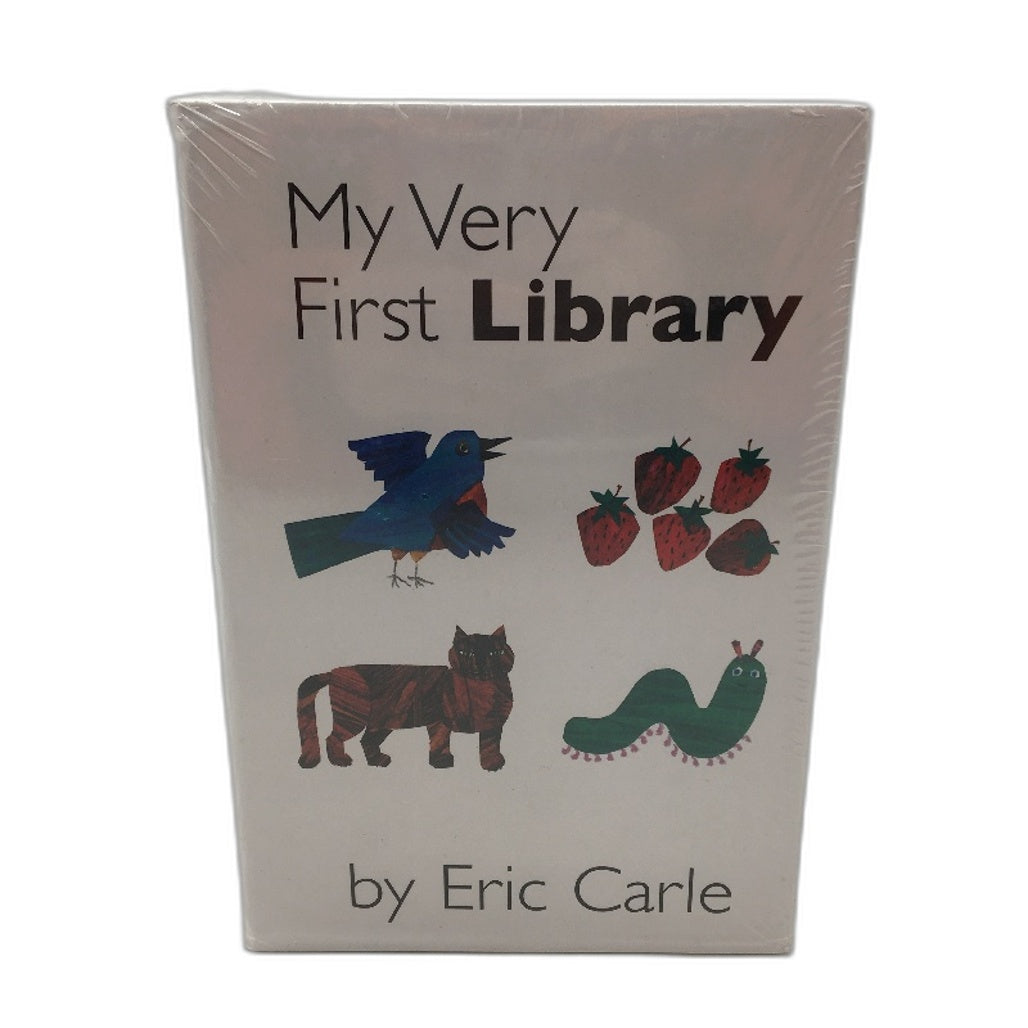 My Very First Library By Eric Carle 4 Book Boxed Set Ages Baby+ NEW