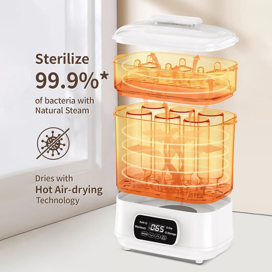 Omebel Baby Bottle & Accessories 4 in 1 Steriliser and Dryer Universal Fit NEW