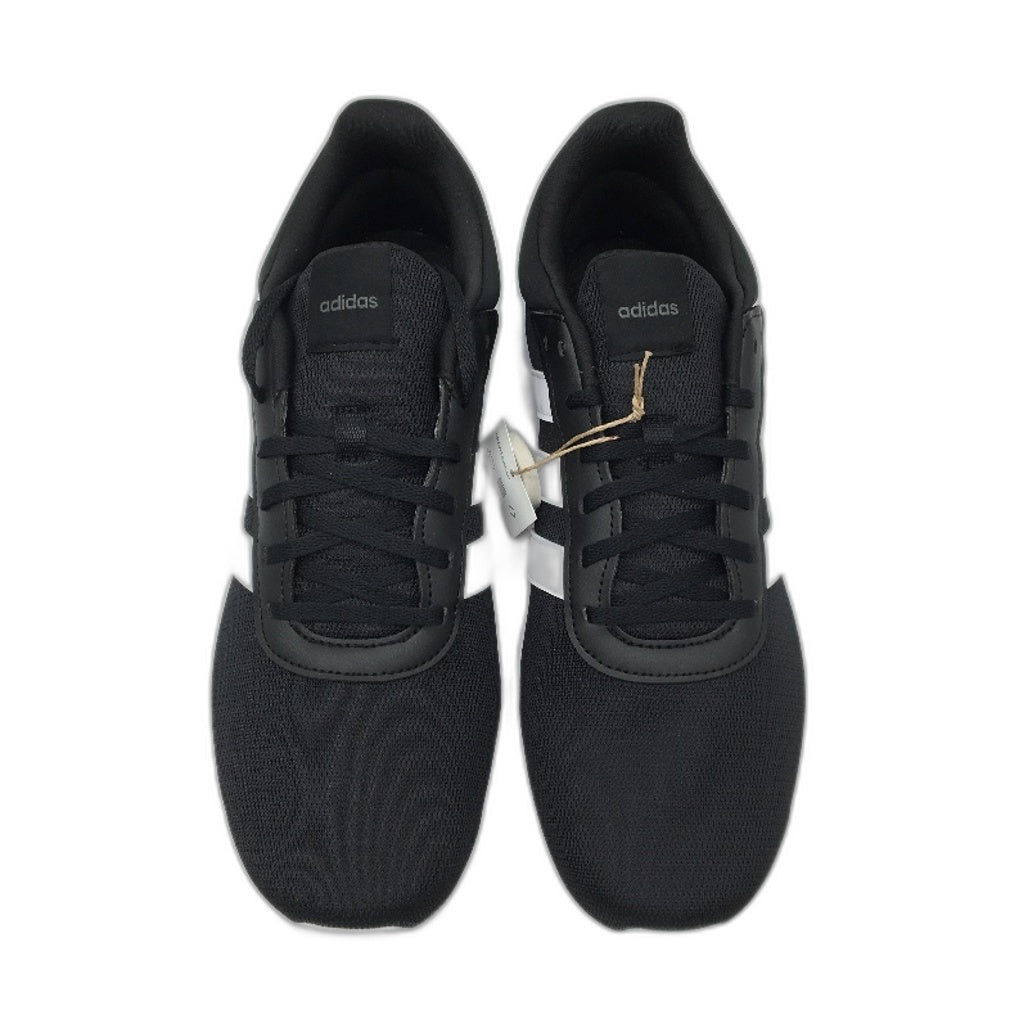 Adidas Black White Lite Racer 4.0 IE6133 Sneakers Mens Size US 11 NEW