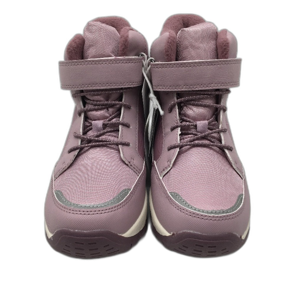 Crane Snow Extreme Thermoboots Fleece Lined Elastic Lace Pink Kids Size 1 NEW