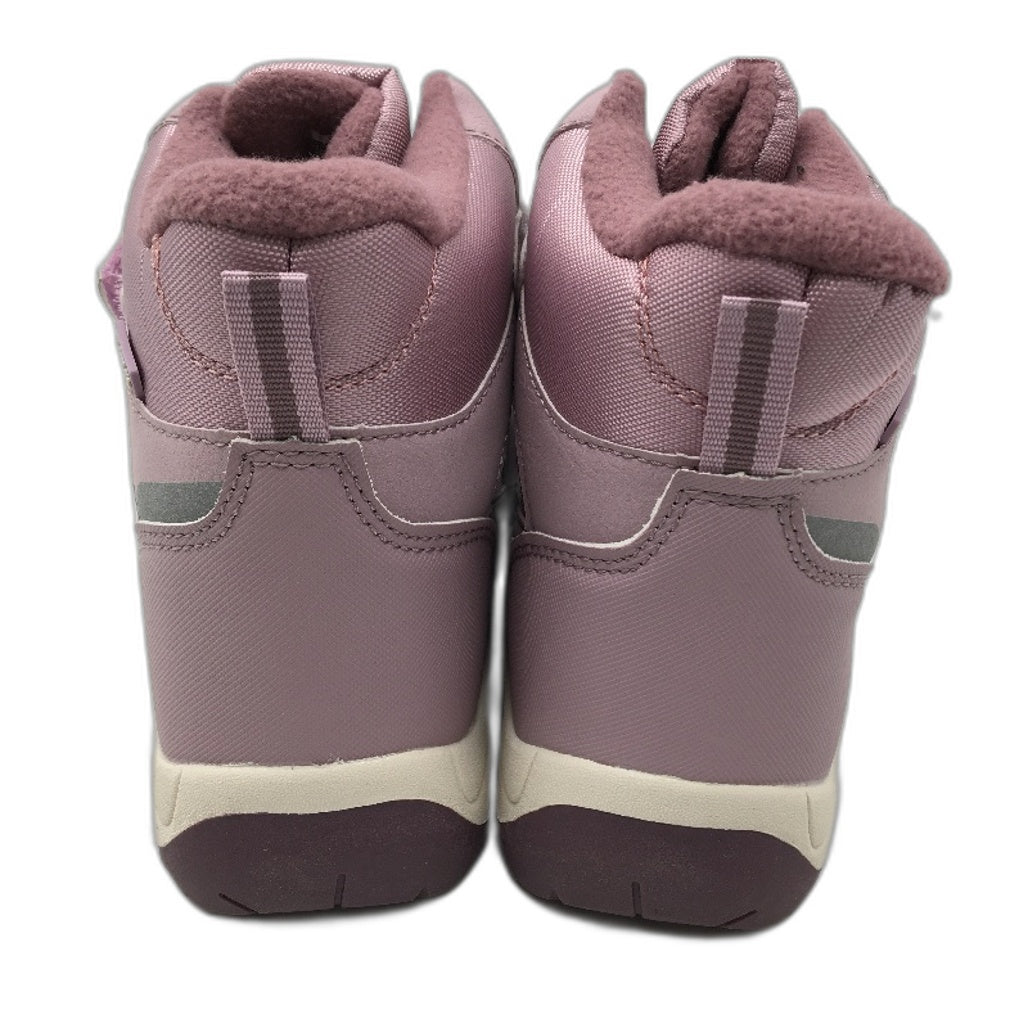 Crane Snow Extreme Thermoboots Fleece Lined Elastic Lace Pink Kids Size 1 NEW