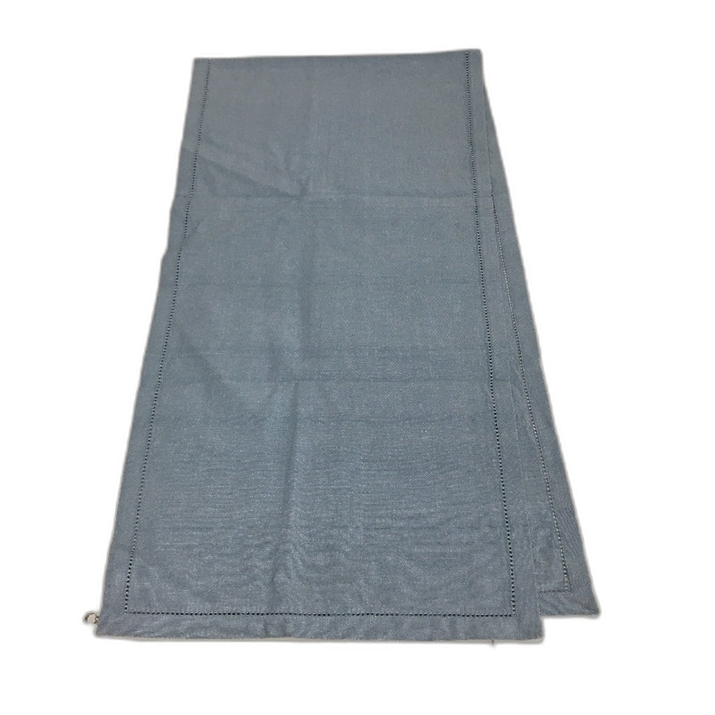 Target Home Sky Blue 100% Cotton Tablecloth & Matching Table Runner Set NEW