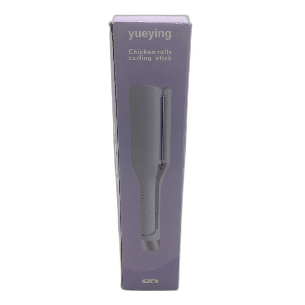 Yueying 32mm French Waves Lavender Purple Hair Crimper Curler Curling Iron NEW