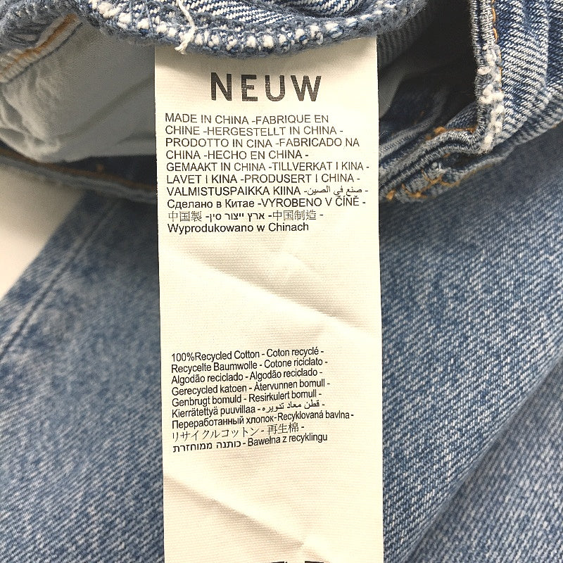 NEUW Nico Straight High Rise Ophelia Blue Denim Jeans Ladies Size 26 NEW