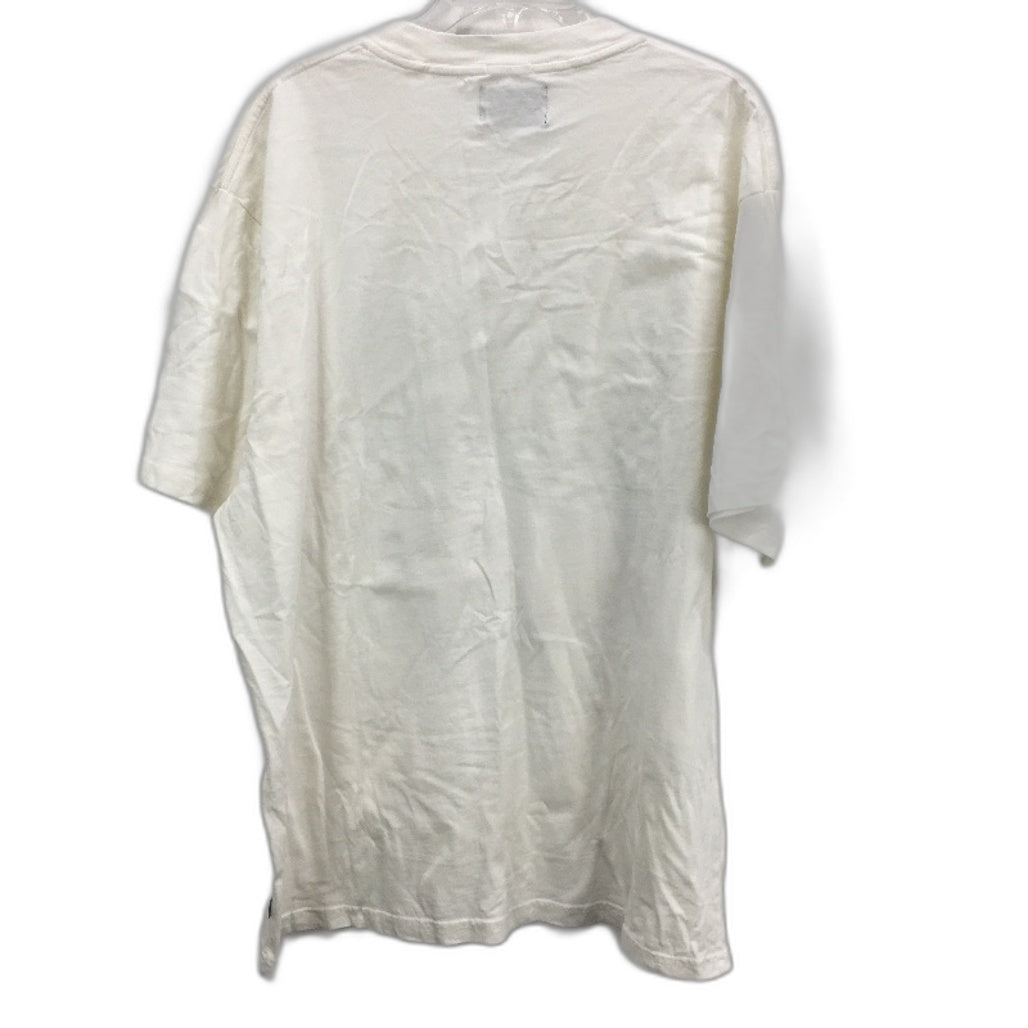 Rollas Paradise Lost Crushed Graphic Vintage White Tee Shirt Mens Size XL NEW