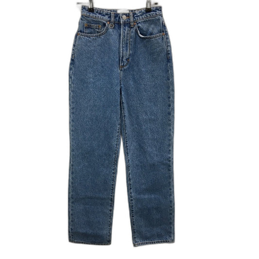 NEUW Nico Straight High Rise Ophelia Blue Denim Jeans Ladies Size 24 NEW