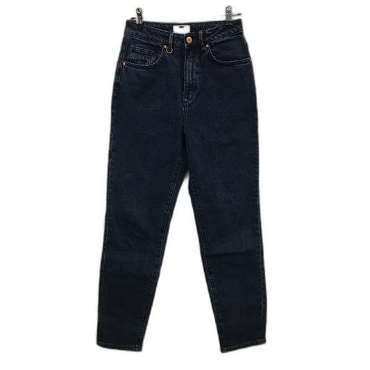NEUW Lola High Rise Slim Fit Denim Royal Indigo Mom Jeans Ladies Size 26 NEW