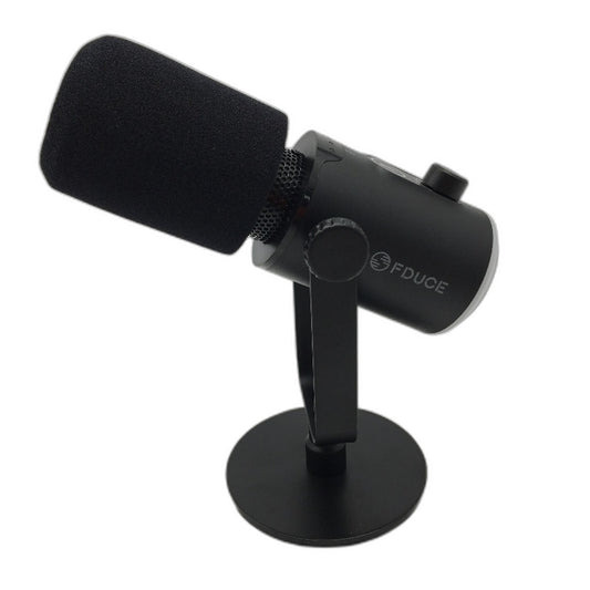 FDUCE D30 USB XLR RGB Light Plug and Play Dynamic Microphone in Black NEW
