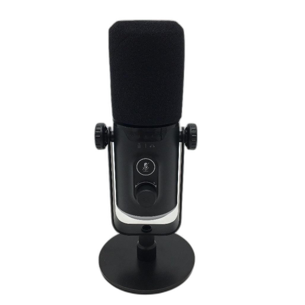 FDUCE D30 USB XLR RGB Light Plug and Play Dynamic Microphone in Black NEW