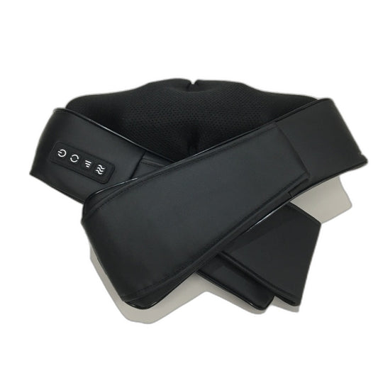 Deep Tissue Heated Kneaded Shiatsu Neck and Back Massager in Black DEMO