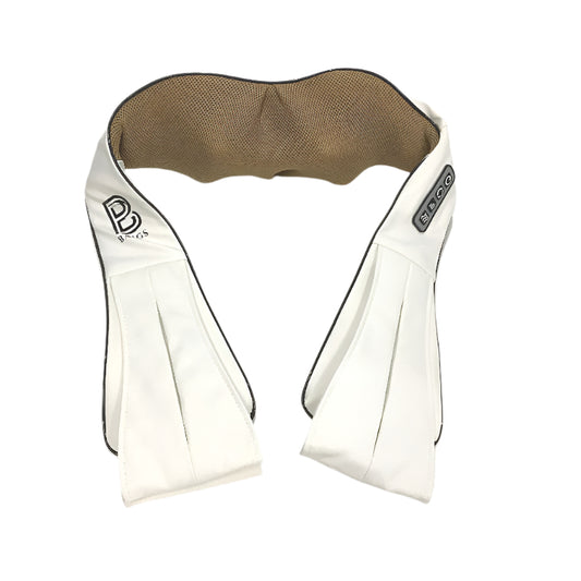 BAIGS Deep Tissue Heated Kneaded Shiatsu Neck and Back Massager in White DEMO