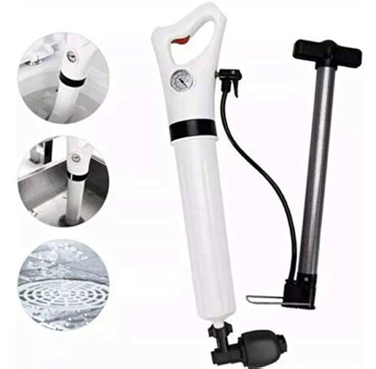 New Innovation Manual Dredge Pipe Toilet Drain Sink Plunger Cleaner NEW