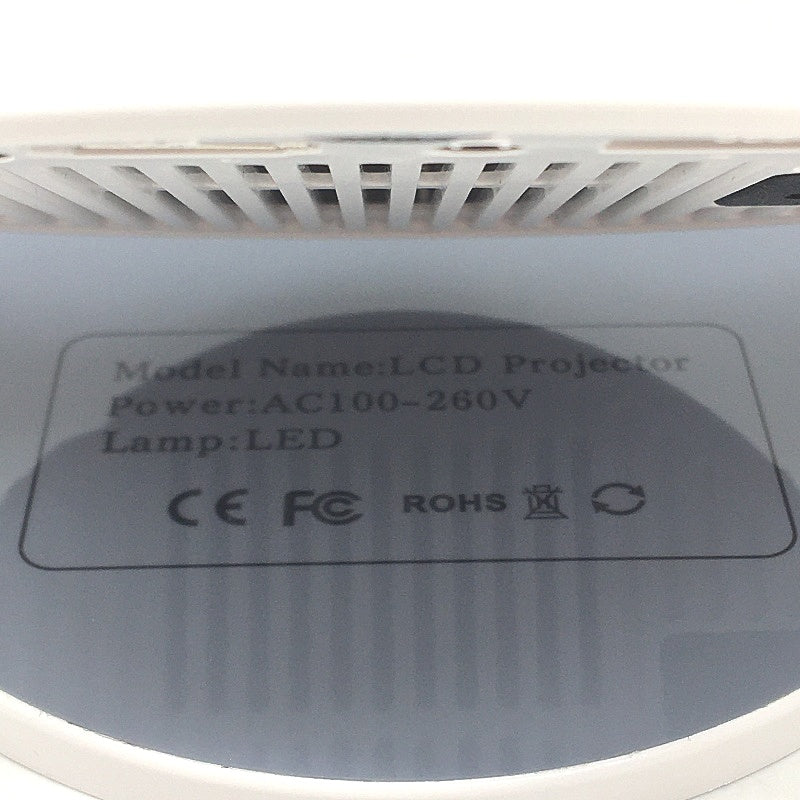 High Dynamic Range Mini Ultra 1080p HD LED Home Video Projector DEMO