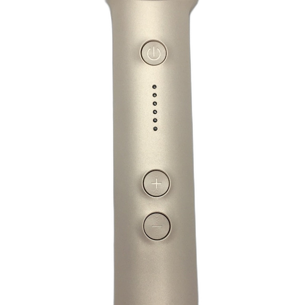 Tymo Ring 5 Temp Hair Straightening Iron Built in Comb in White Gold NEW