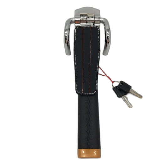 Heavy Duty Alloy Anti-Theft Folding Steering Wheel Lock Clamp NEW
