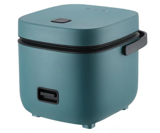 Jiashi 1.2L Mini Rice Cooker Green Travel Small Non-Stick Cooking Pot