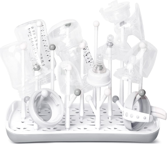 Termichy Baby Bottle Drying Rack With Tray High Capacity Bottle Air Dry Holder