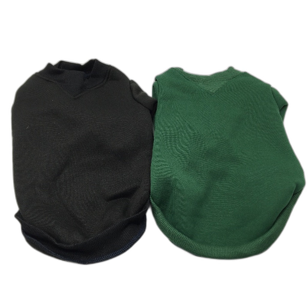 Milo & Mink 8 Pcs Fleece Doggy Sweaters & Accessories Bundle Dog Size XS