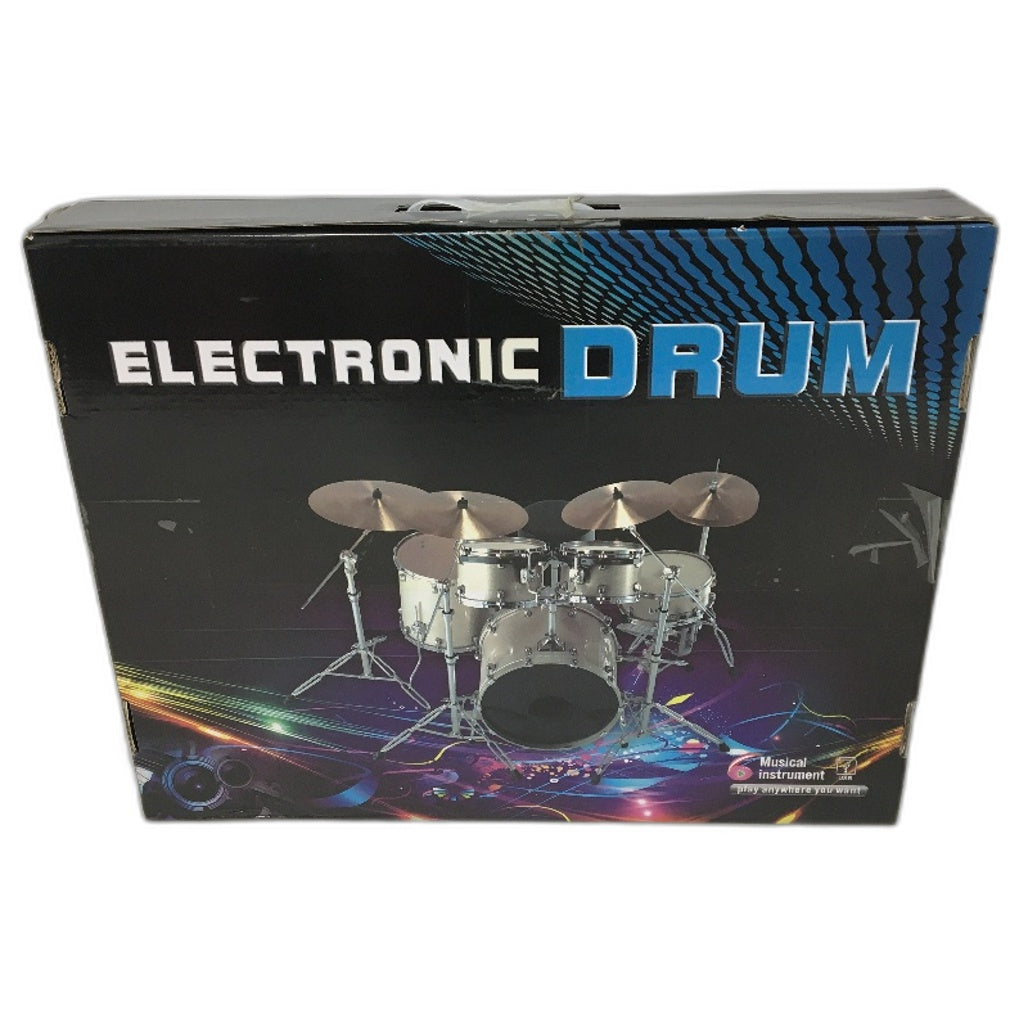 Uverbon Electronic Drum Kit 9 Roll Up Silicone Pads Built-In Stereo Speaker