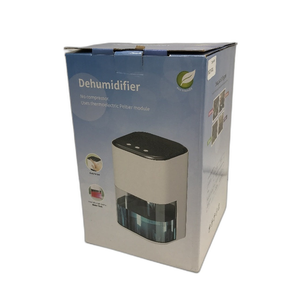 Astraio 2000ml White Dehumidifier Air Purifier LED Light Portable Ultra Quiet