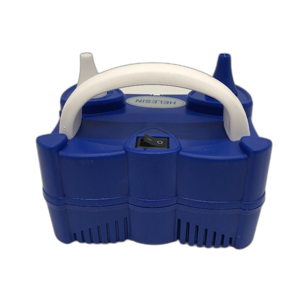 Electric Balloon Pump Dark Blue Air Pump With 5 Accessories & 2 Inflation Modes