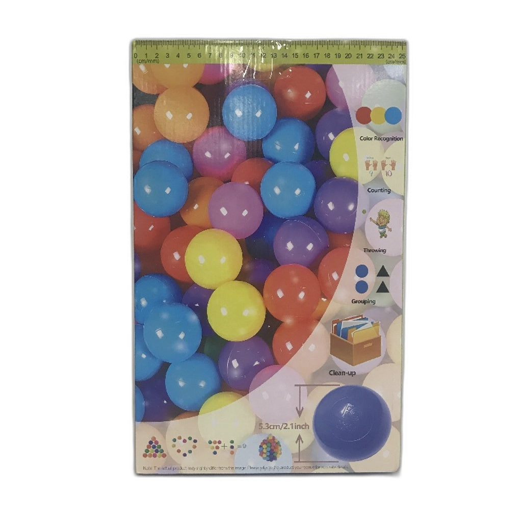 Ball Pit PE Balls Colourful Bathtub Toys Colour Recognition Counting For babies