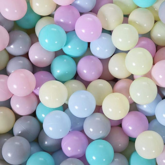 Ball Pit PE Balls Colourful Bathtub Toys Colour Recognition Counting For babies