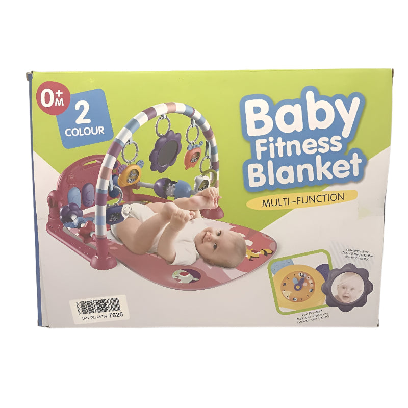 Baby Gym Fitness Blanket Activity Play Mat Multi-Functional Music Toy Tummy Time
