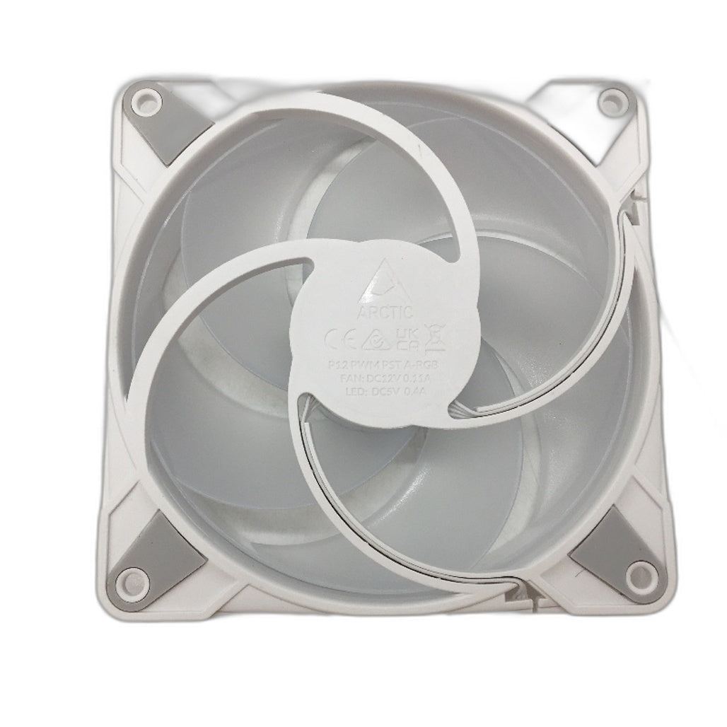 Arctic 3 Pack P12 PWM PST A-RGB Computer PC Cooling Fans Low Noise LED Lights