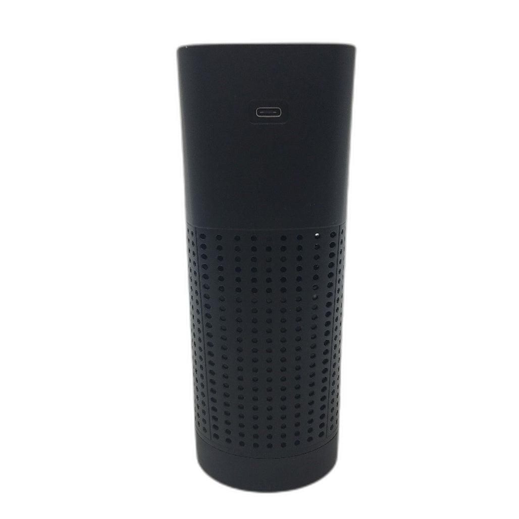 IMUNSEN Portable Car Air Purifier With Cypress Wood 4 Stage Filtration True HEPA