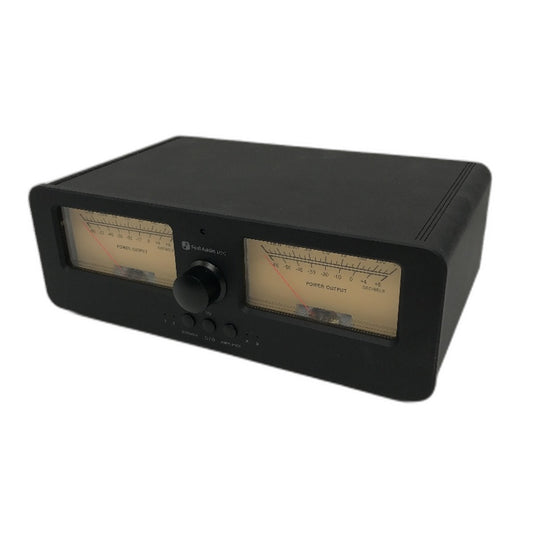 Fosi Audio LC30 VU Meter Amplifier Speaker Selector Box 2 Way Analog Switcher