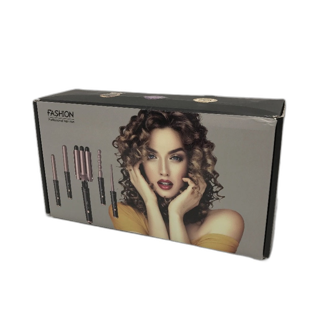 Waver Curling Iron Wand 5 In 1 Hair Curler With LCD Display Temperature Control