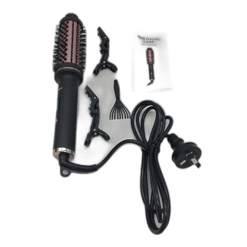 38mm 1.5 Inch Volume Thermal Brush Hair Styling Curling Comb Max 210C DEMO
