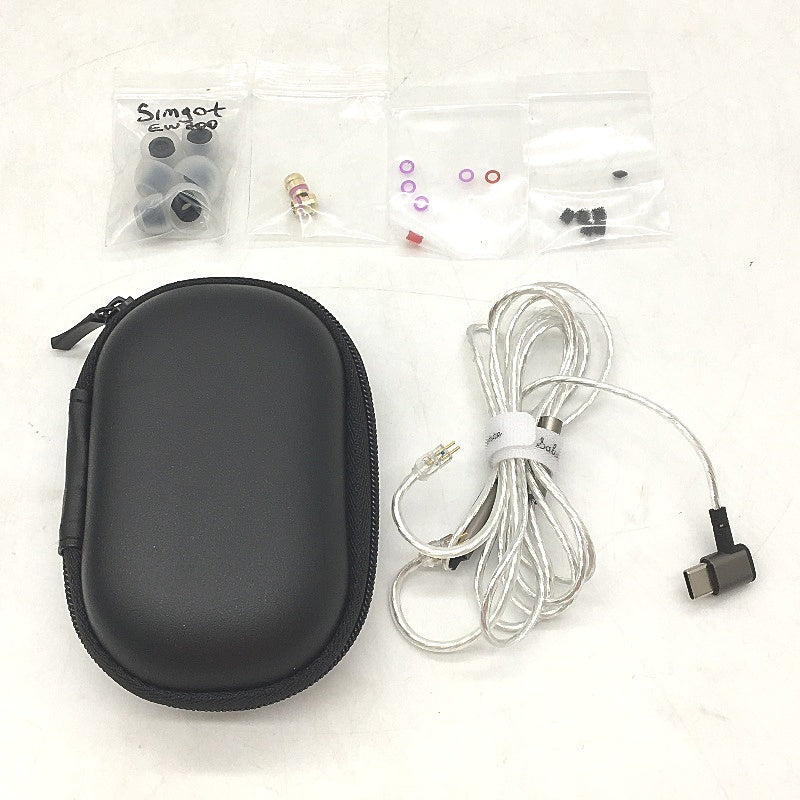 Linsoul SIMGOT EW300 1DD 1Planar 1PZT Type C in Ear Monitor Wired Ear Buds NEW