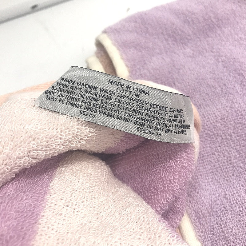 2pc Assorted Purple and Pink Kids Cotton Bath Towels 70x140cm NEW