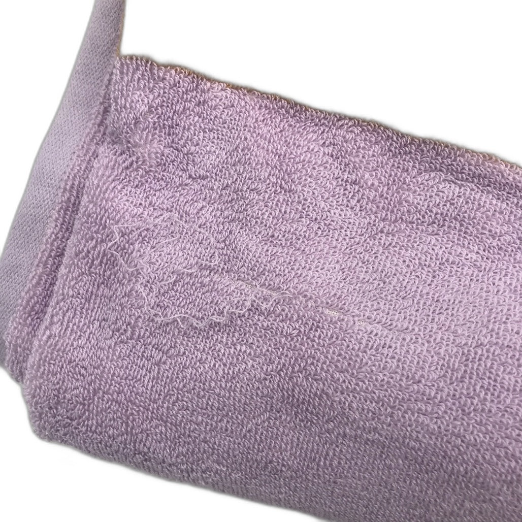2pc Assorted Purple and Pink Kids Cotton Bath Towels 70x140cm NEW