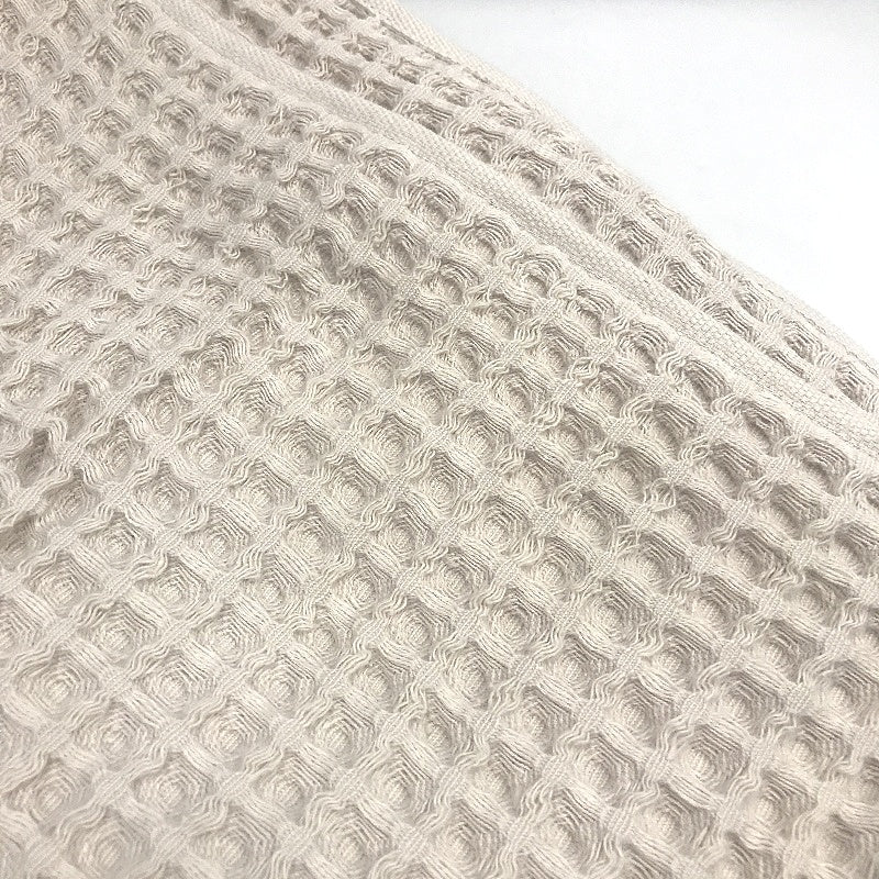 Australian House and Garden 2pc Waffle Turkish Cotton Beige Bath Towels NEW