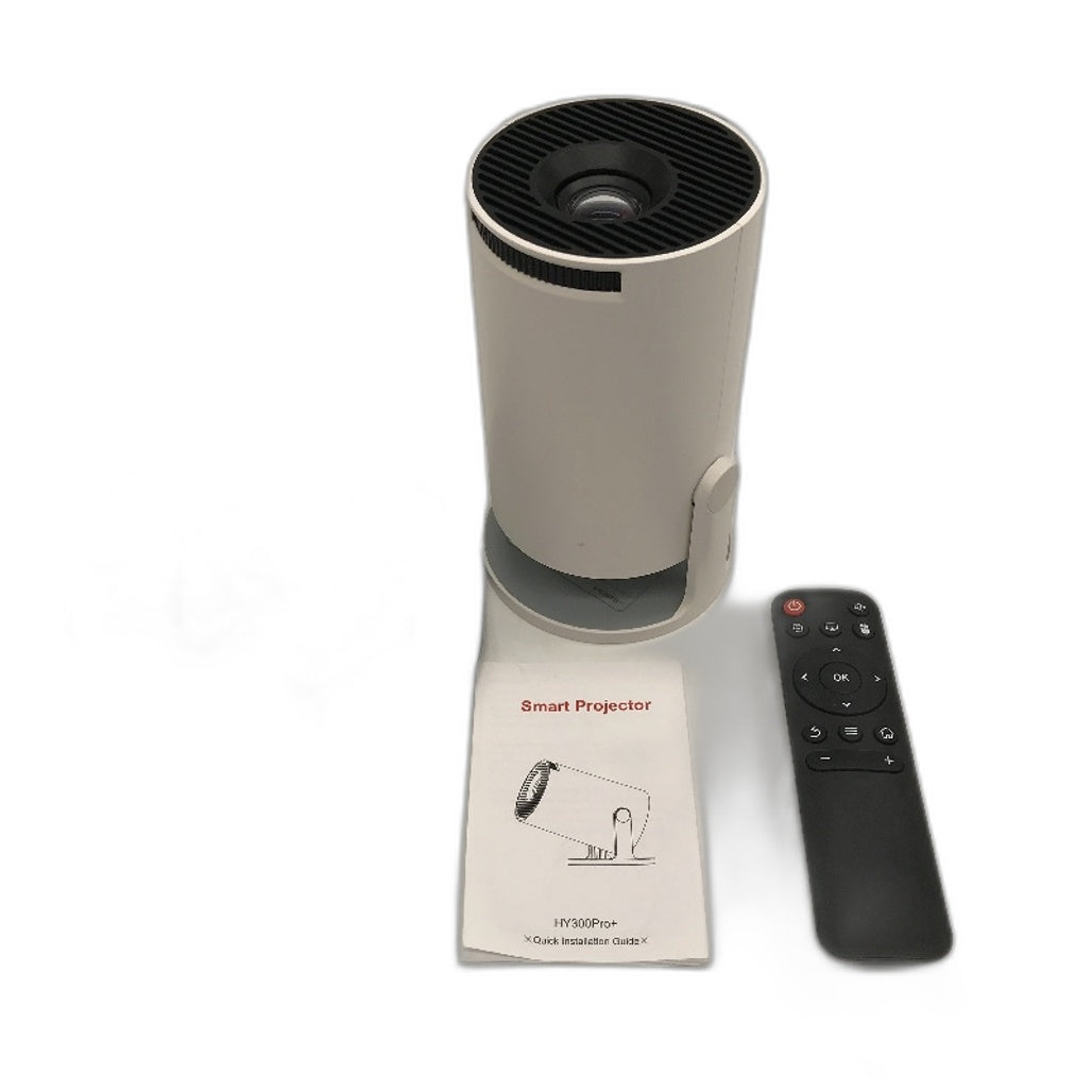 Native 720p Wifi6 180 Rotate Multimedia Home Theatre Mini Video Projector HY300 Pro+ DEMO