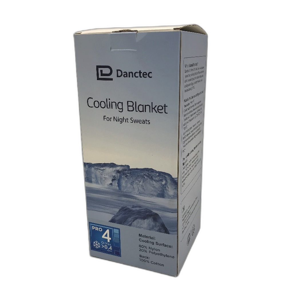Danctec Antistatic Lightweight Grey Marle Thin Cooling Blanket 150x200cm NEW