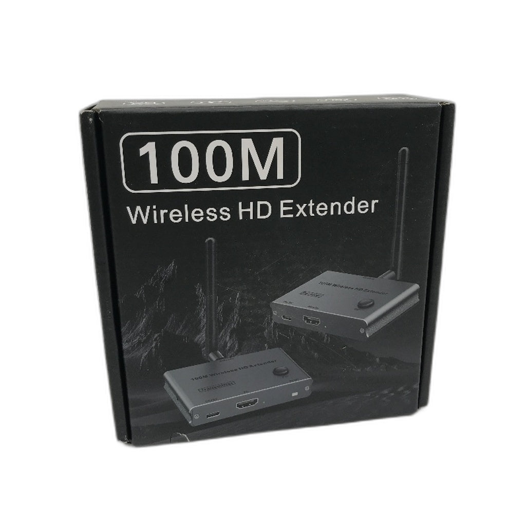 100m Wireless HD Extender Transmitter and Receiver Video Converter Pack NEW