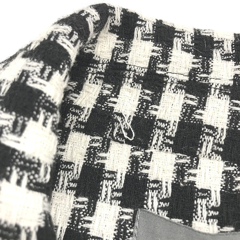 Tokito Black White Hounds Tooth Pattern Single Breast Jacket Ladies Size 10 NEW