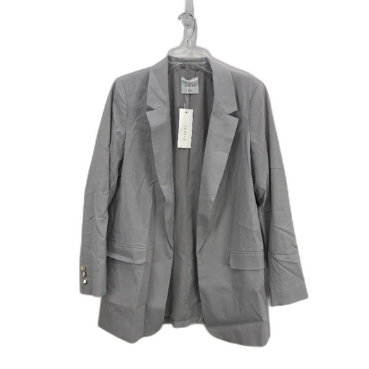 Tokito Grey Marle Open Style Linen Blend Blazer Jacket Ladies Size 10 NEW