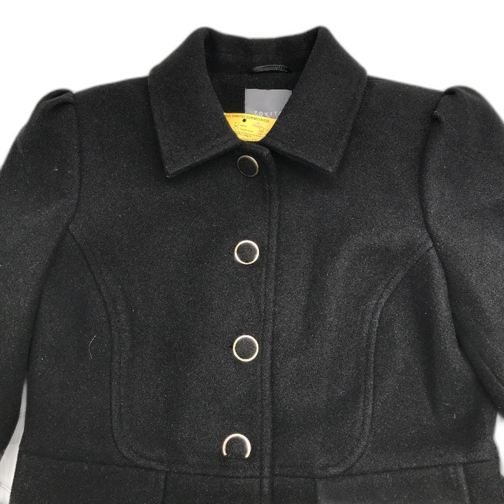 Tokito Myer Sample Black Warm Winter Fully Lined Coat Ladies Size 10 NEW