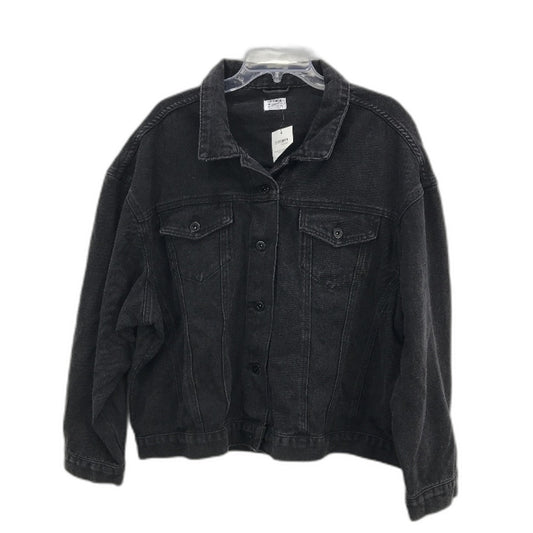 Cotton On Curve Black 90s Baggy Denim Classic Style Jacket Ladies Size 20 NEW